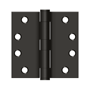 Deltana 4'' x 4'' Heavy Duty Square Hinge, Thickness .129''