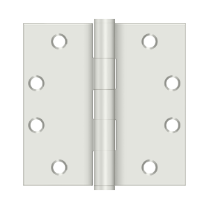 Deltana 4-1/2" x 4-1/2" Square Hinges Heavy Duty, White