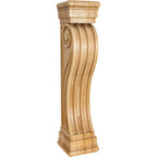 Hardware Resources Fluted Art Deco Fireplace Corbel