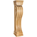 Hardware Resources Fluted Art Deco Fireplace Corbel Maple 36" Length