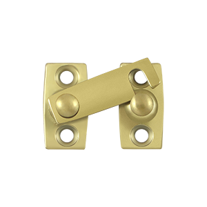 Deltana Shutter Bar/Door Latch, Polished Brass, 5/8"