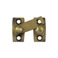 Deltana Shutter Bar/Door Latch, Antique Brass, 5/8"