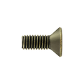 Deltana Solid Brass Machine Screw #10 x 1/2" Length, Antique Brass