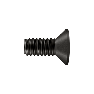 Deltana Solid Brass Machine Screw #12 x 1/2" Length, Oil Rubbed Bronze