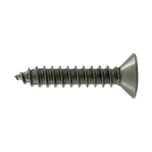 Deltana #10 Solid Brass Wood Screw