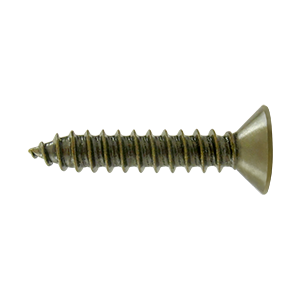 Deltana #10 Solid Brass Wood Screw