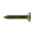 Deltana #10 Solid Brass Wood Screw, Antique Brass