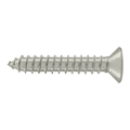Deltana #12 Solid Brass Wood Screw 1-1/4" Length Satin Nickel