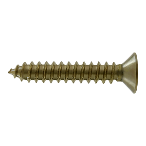 Deltana #12 Solid Brass Wood Screw