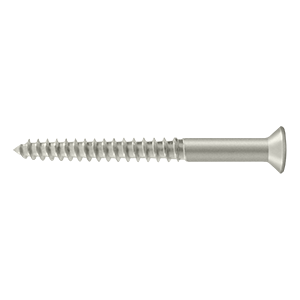 Deltana #12 Solid Brass Wood Screw