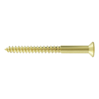 Deltana #12 Solid Brass Wood Screw