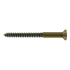 Deltana #12 Solid Brass Wood Screw