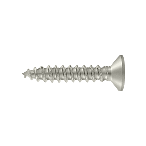Deltana #7 Solid Brass Wood Screw