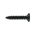 Deltana #7 Solid Brass Wood Screw, Black