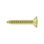 Deltana #7 Solid Brass Wood Screw