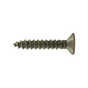 Deltana #7 Solid Brass Wood Screw