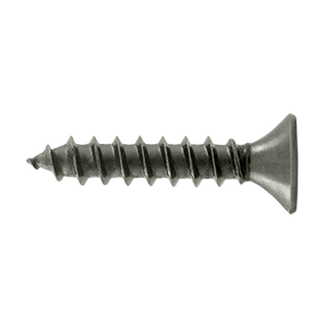 Deltana #10 Steel Wood Screw 1" Length Antique Nickel
