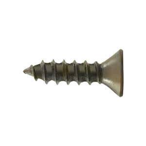 Deltana #10 Steel Wood Screw 3/4" Length Antique Brass