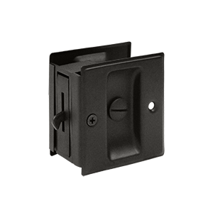 Deltana Pocket Locks 2-1/2" x 2-3/4" Privacy Door