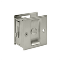 Deltana Pocket Locks 2-1/2" x 2-3/4" Privacy Door, Satin Nickel