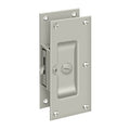 Deltana Decorative Pocket Lock 6" Privacy Door, Brushed Nickel, 6"