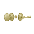Deltana Storm Door Latch Round Tubular Lock, Polished Brass