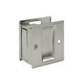 Deltana Pocket Locks 2-1/2" x 2-3/4" Passage Door, Satin Nickel