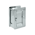 Deltana Heavy Duty Pocket Locks Adjustable Passage Door, Chrome