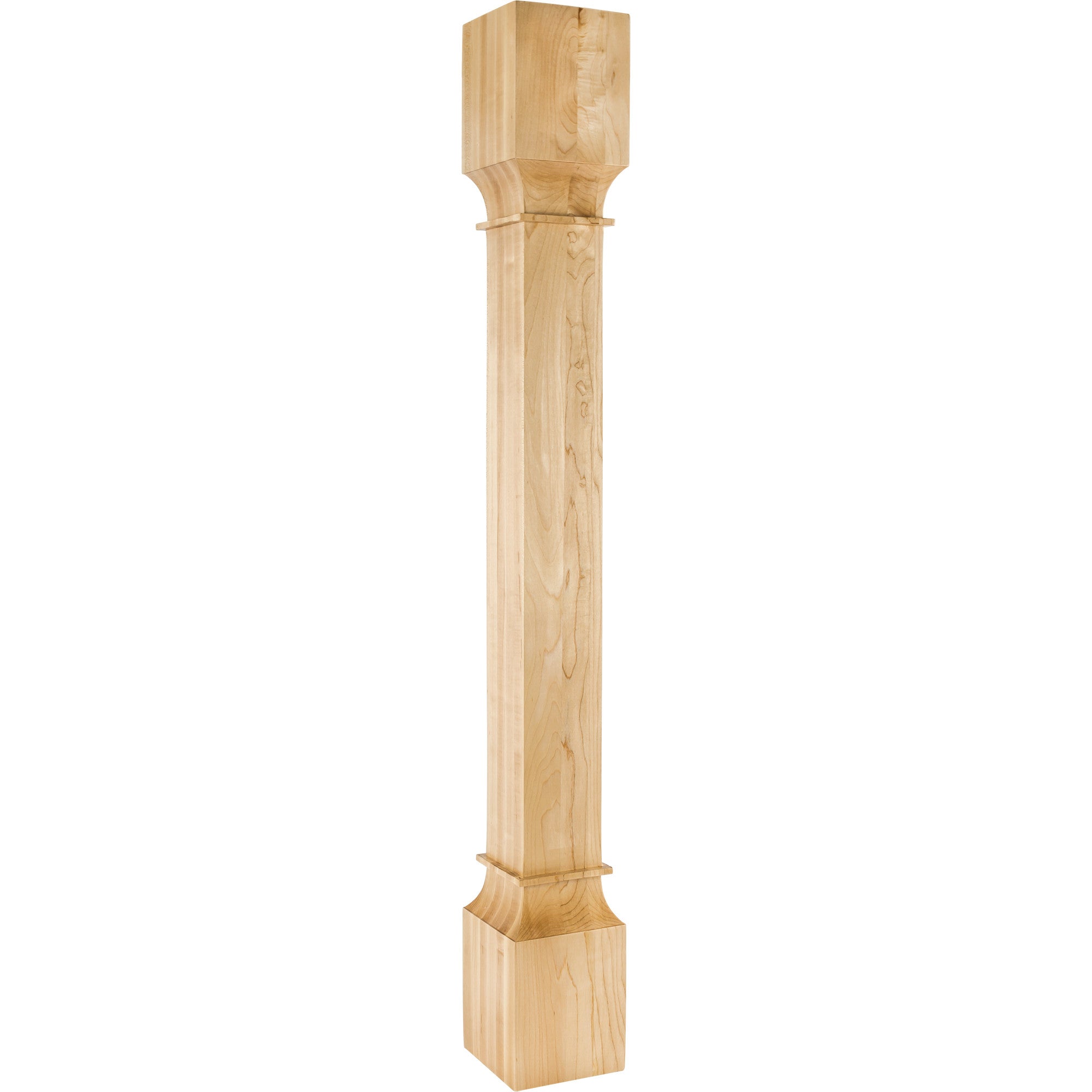 Hardware Resources Square Post Hard Maple 42" Length 5" Width