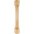 Hardware Resources Square Post Cherry 42" Length 5" Width