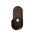EPCO Closet Rod Flange For Oval Rod With Mounting Pins, Oil Rubbed Bronze