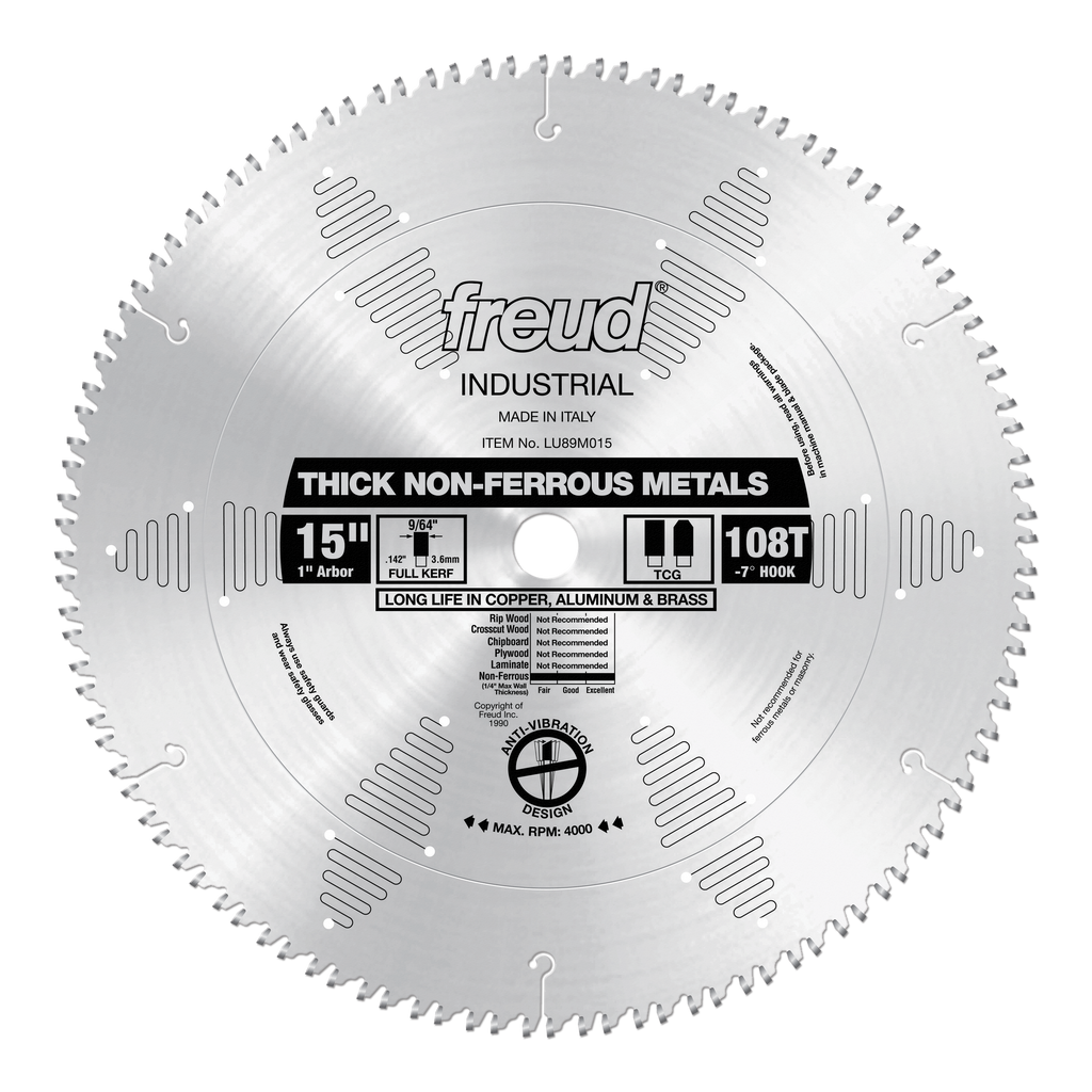 Freud Thick Non-Ferrous Metal Blade