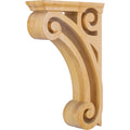3" Open Space Corbel Maple 14" Length