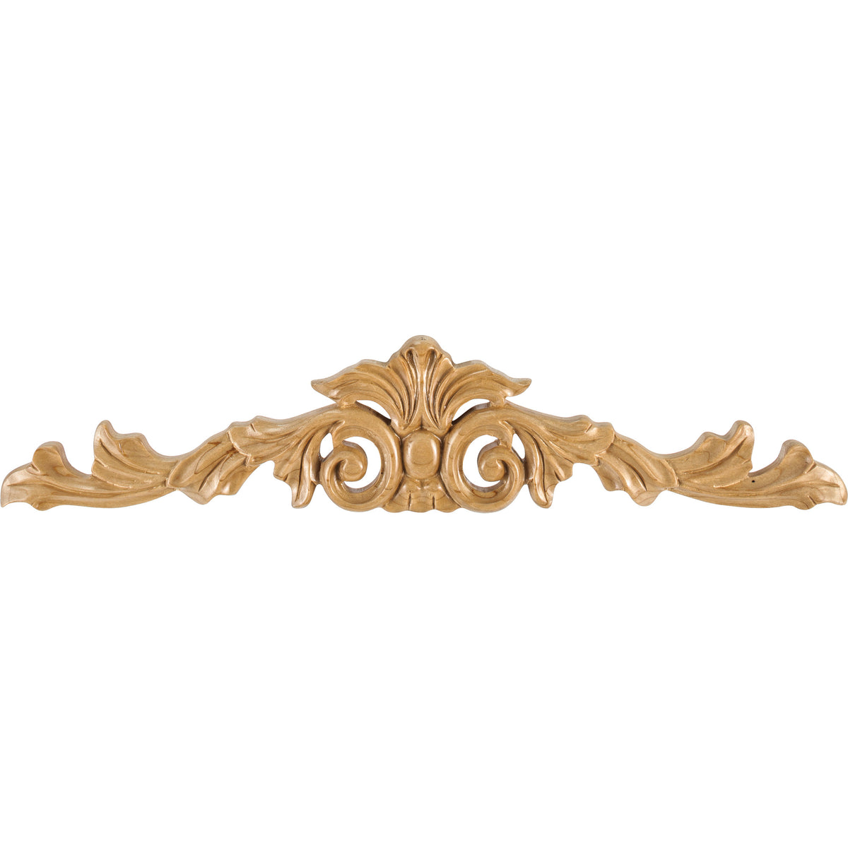 Hardware Resources Acanthus Onlay Rubberwood 15-1/4" Length