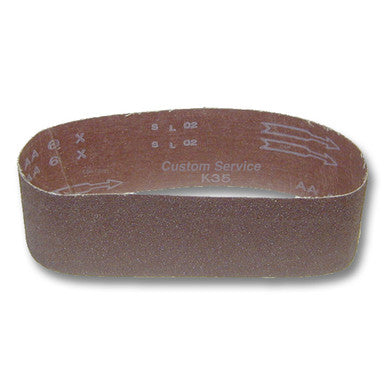 Sungold Abrasives Belt 3" x 24" Cloth Aluminum Oxide X-Weight, 80 Grit