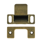 Deltana Strike Plate Dust Cup Adjustable 2-3/4" x 1-1/4"