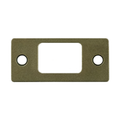 Deltana Strike Plate Deadbolt 2-3/4" x 1-1/4"