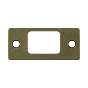 Deltana Strike Plate Deadbolt 2-3/4" x 1-1/4"