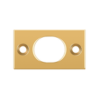 Deltana Strike Plate For Flush Bolt