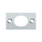 Deltana Strike Plate For Flush Bolt