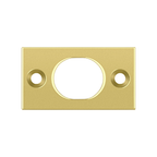 Deltana Strike Plate For Flush Bolt