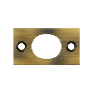 Deltana Strike Plate For Flush Bolt