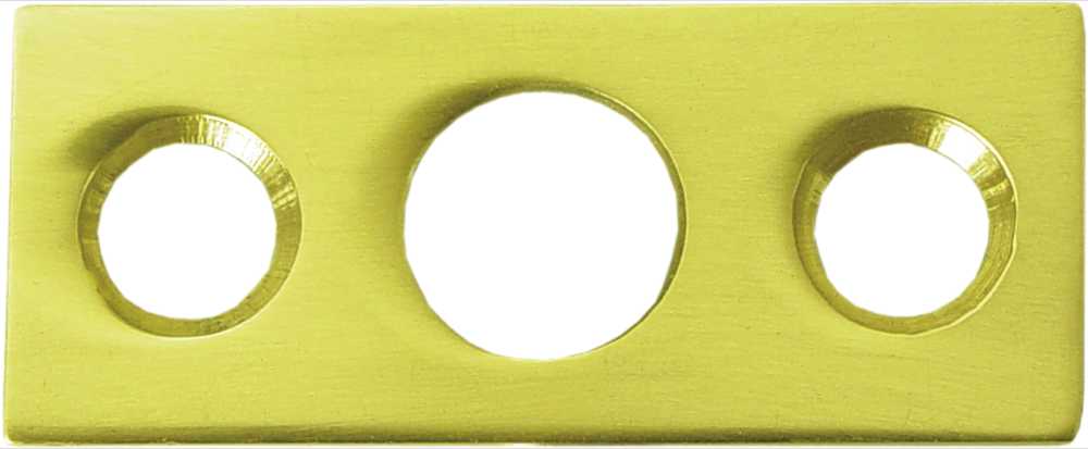 Deltana Strike Plate For Flush Bolt
