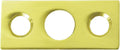 Deltana Strike Plate For Flush Bolt, Polished Brass, 7"