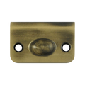 Deltana Strike For Drive-In 2-1/8" x 1-3/8" Strike, Antique Brass