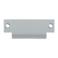Deltana T- Strike 4-7/8" x 1-1/4" Without Hole, Brushed Chrome
