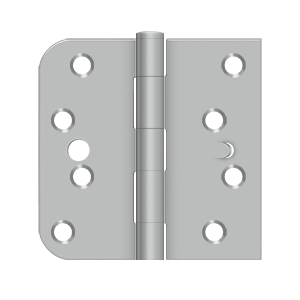 Deltana 4" x 4" X 5/8" Square Hinge With Security/Location Tab