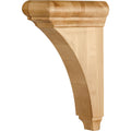 Hardware Resources Minimal Bullnose Cap Corbel Alder 10" Length