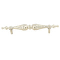 Schaub Cantata Pull White Brass 5" Center to Center