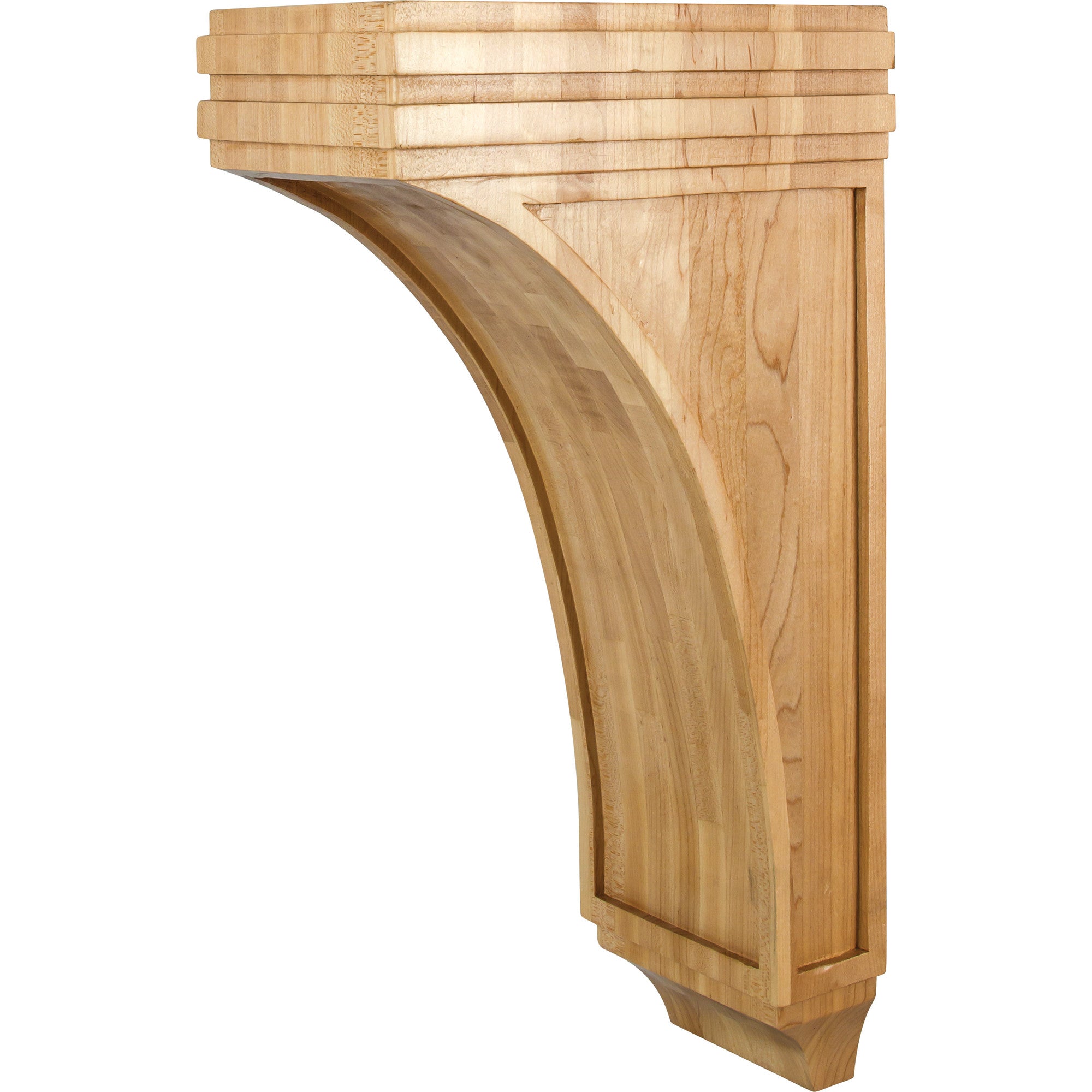 Hardware Resources Mission Corbel Maple 7" W x 12" D x 22" H Size